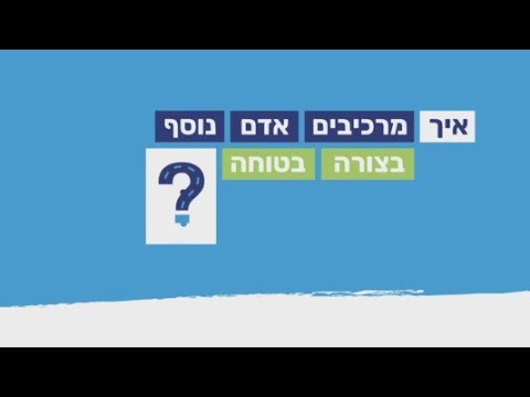 וִידֵאוֹ: מרכיבים להתנהגות בטוחה