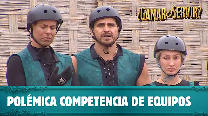 Polémica octava competencia de equipos ¿Quién es el ganador? | ¿Ganar o Servir? | Canal 13