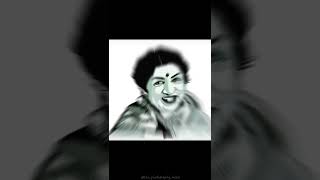 Tribute to our honourable Lata Mangeshkar | The nightingale ❤️ | DIGITAL ART