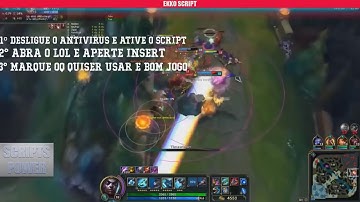LEAGUE OF LEGENDS SCRIPT ATUALIZADO 15/10/2017 - 16/10/2017