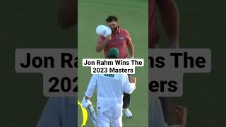 Jon Rahm’s Final Putt to Win the 2023 Masters! #themasters #golf #jonrahm