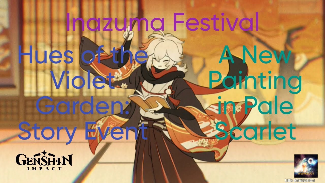 GENSHIN IMPACT: Inazuma Festival: Hues of the Violet Garden: Story Event Act 3 (Game Movie)