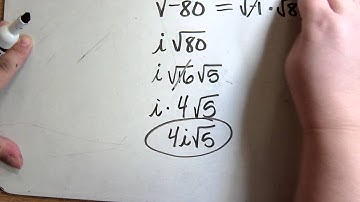 Simplifying radicals with imaginary numbers (part 2)