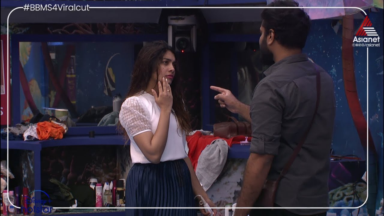 #BBMCrossTalks 'അവൻ നിന്നോട് സോറി പറയട്ടെ ..എന്നിട്ട് ഞാൻ പറയാൻ നോക്കാം' -ദിൽഷായോട് റോബിൻ