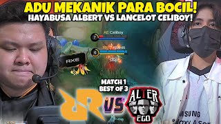 Duo Bocil Saling Adu Mekanik!! ALBERT HAYA VS DONKEY LANCELOT!! Kelas bgt si Haya Albert!! Match 1