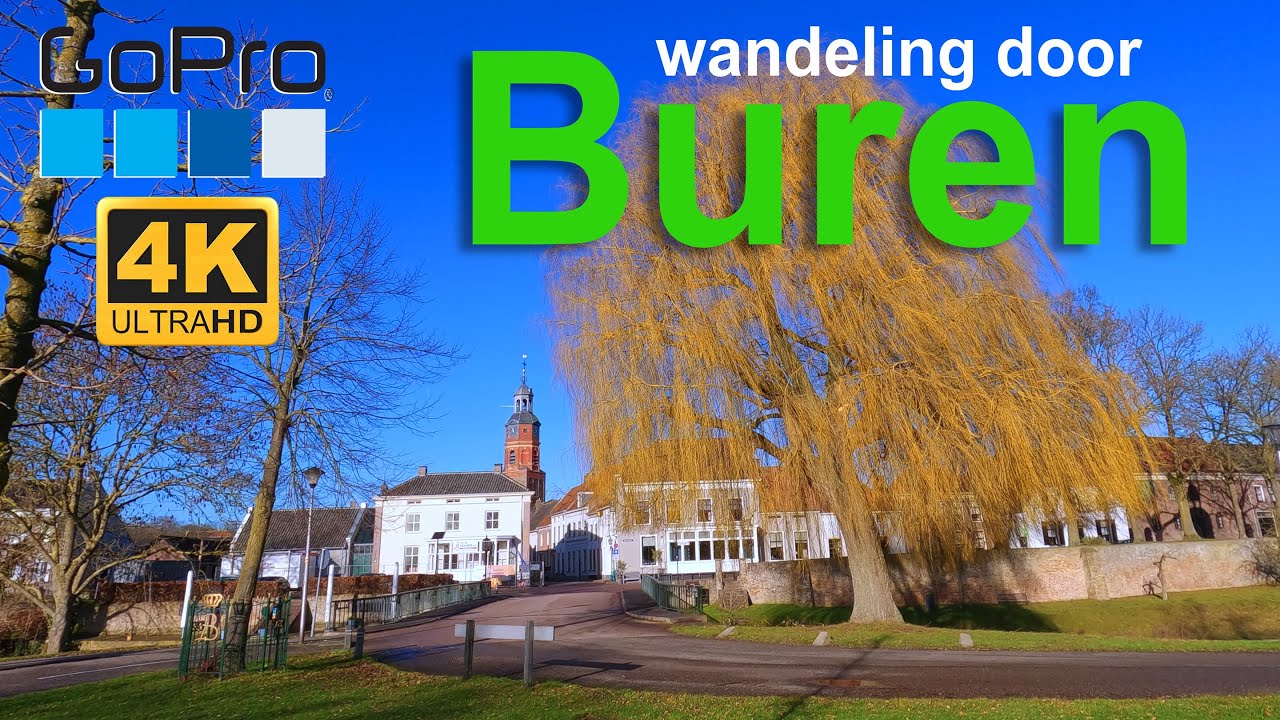 4K GoPro - Wandeling door Buren