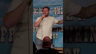 Who’s racist now? 😂 It’s always good fun warming up for the tour at  Comedy Unleashed