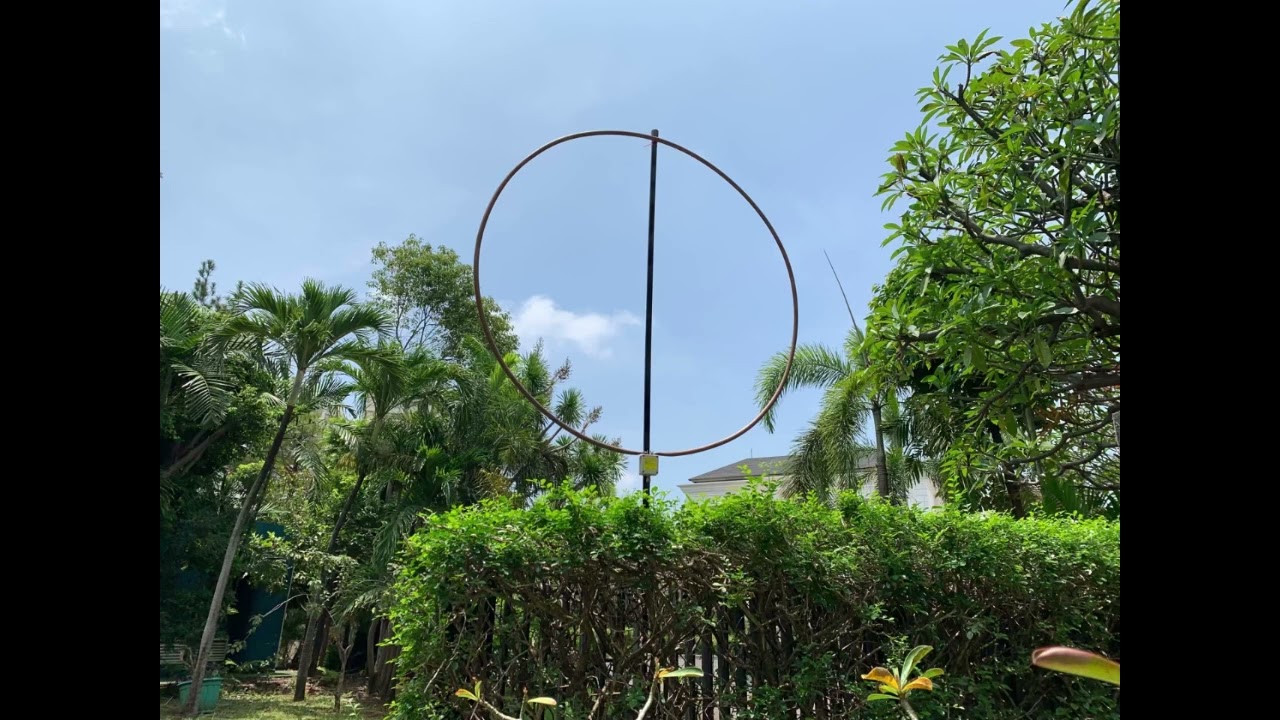 My Antenna Set Up Using K180WLA Loop Antenna