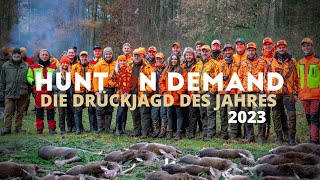 Achtung Sauen! Die Drückjagd des Jahres 2023 auf Hunt on Demand