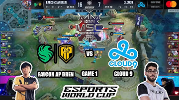 MSC X EWC | FALCONS. AP BREN VS CLOUD9 | MSC GROUP STAGE BO2 GAME 1 | ESPORTS WORLD CUP