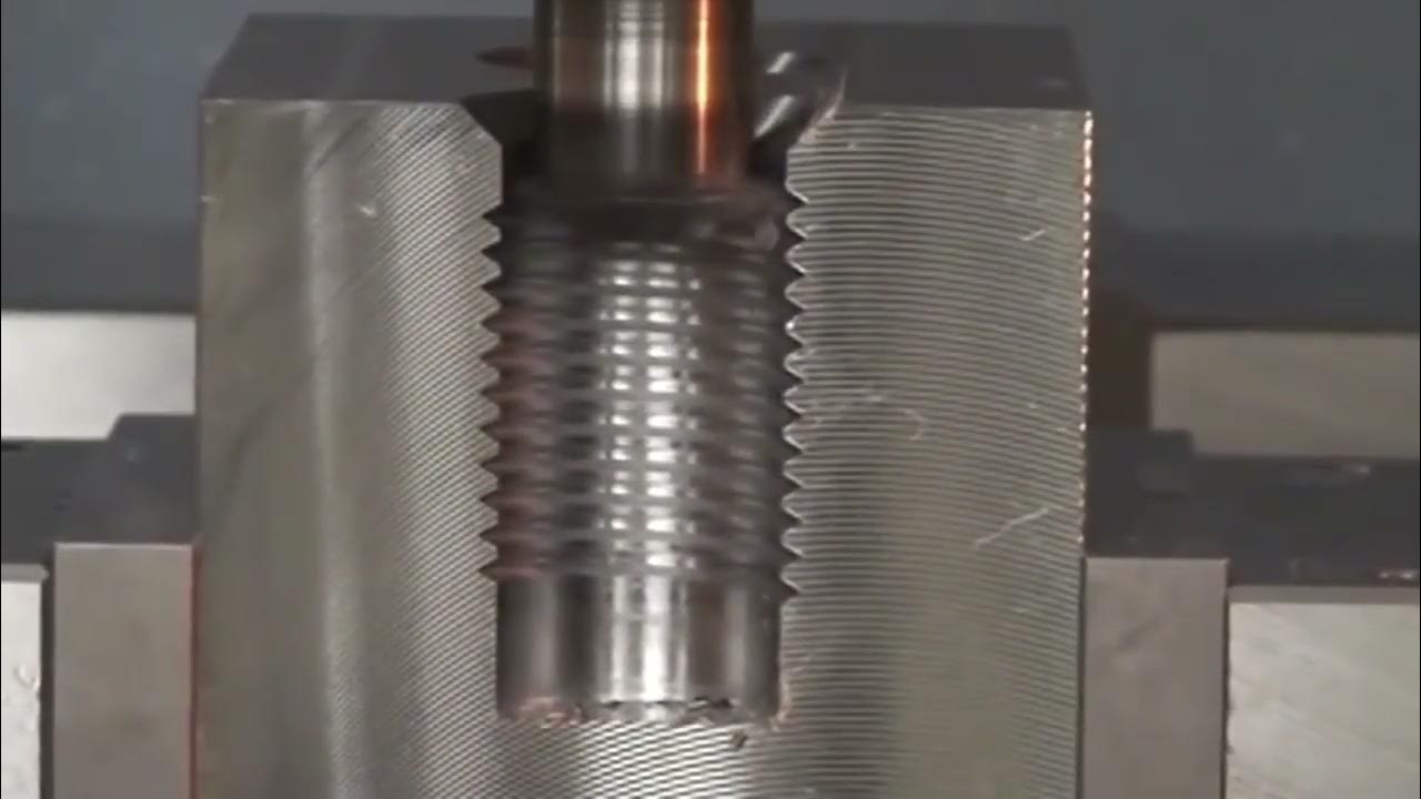 HighPrecision Machining Process for Internal Threads on Lathes YouTube