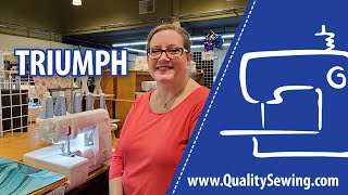 Baby Lock Triumph Demo