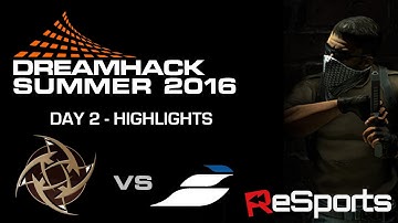 Dreamhack Summer 2016 | CS:GO Highlights | NIP vs. Epsilon | Group B Decider | G1 | Bo3 | Overpass