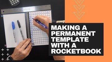 Making A Permanent Template With A Rocketbook (This One For Golf)