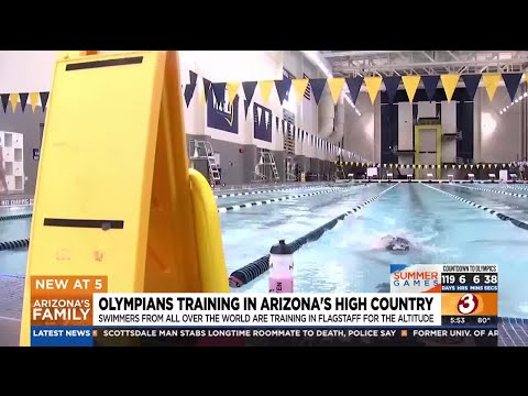 International athletes train in Flagstaff for Paris Summer Olympics