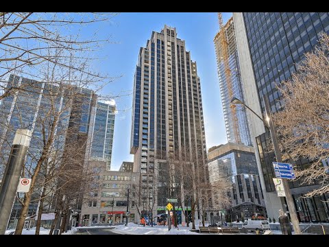 628 rue Saint-Jacques, Apt 1405   Luxury Condo Downtown Montreal Condo luxueux