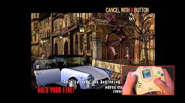 Sega Dreamcast reading a burnt game on CD-R