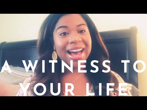 Having a Witness to Your Life | Life as a Young Widow