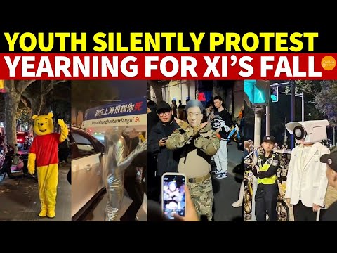 China?s Youth Silently Protest, Yearning for XI?s Fall, Taken by Police