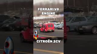 Ferrari Engine In A Citroën 2Cv? This Shouldnt Exist