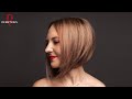 DEMETRIUS | Стрижка боб каре | Женская стрижка на короткие волосы, боб с удлинением к лицу| ENG SUBS