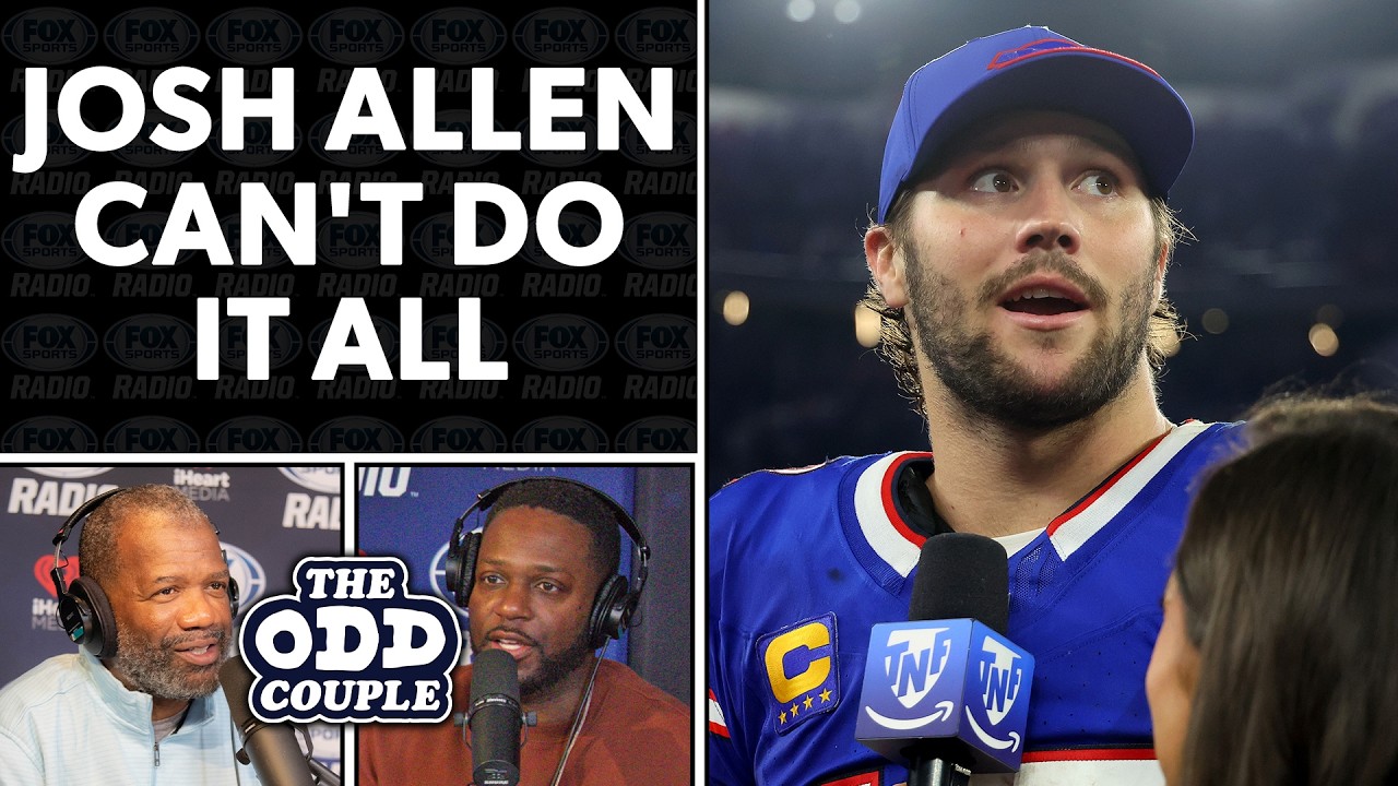 Josh Allen Looks Elite...But The Bills Have A Huge Problem | THE ODD COUPLE