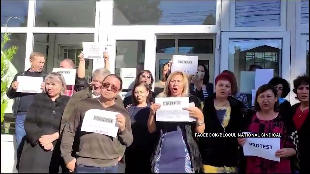 Video. A şasea zi a protestulului la Casa de Asigurări de Sănătate, sunt asigurate doar urgenţele!