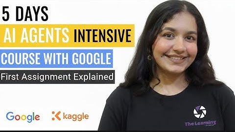 Day 1 assignment : five days AI agents intensive course with Google