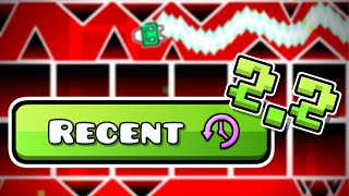 2.2 RECENT TAB - Geometry Dash Challenge