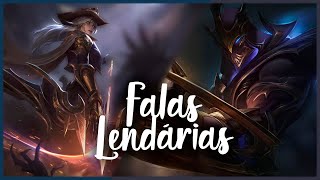 Melhores falas de A a Z (Skins Lendárias) - League of Legends