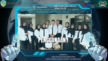 AGENDA III | TUGAS KELOMPOK 2: PENGGUNAAN TEKNOLOGI - KEL. 3 ANGKATAN XIV GEL. II T.A 2025