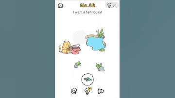 brainout 🧠 crazyfind। level 38। I want a fish today!। @Raratewa.