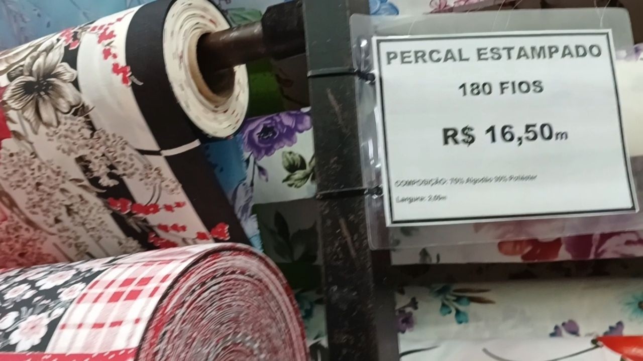 📍Tour na loja SKINA TECIDOS no Brás / tecido percal.