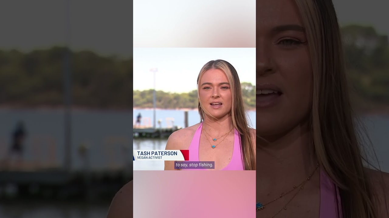 Vegan Defends Clash With Fishing Family | 10 News+ - YouTube