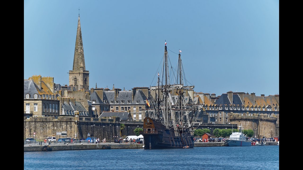 Islandburner XXL Image Poster Vue Aérienne Ville Corsaire Saint Malo Bretagne France Premium Photos Photographie