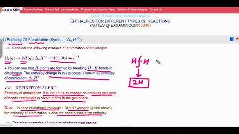 Enthalpy of atomization|Class11 Chapter6|CBSE|NCERT