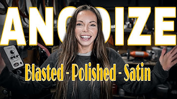 Anodizing Titanium Part 2: Different Surface Finishes