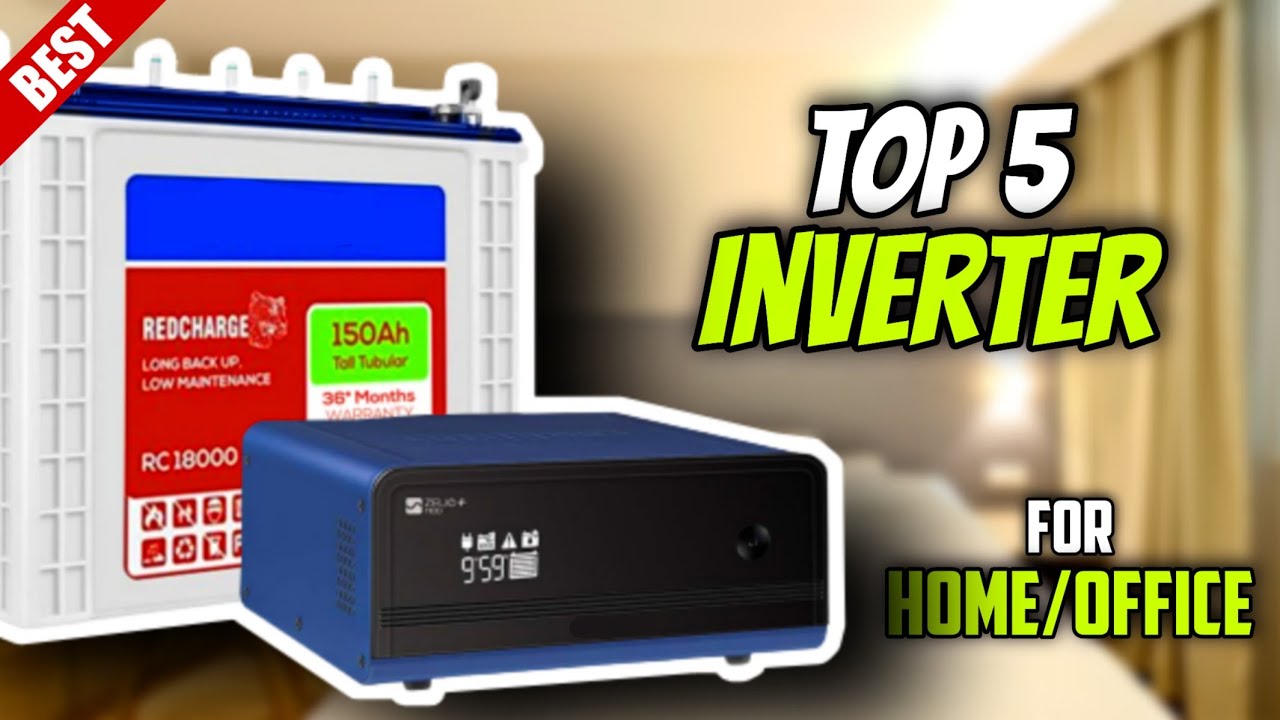 Top 5 Best Inverter In India 2023 | Best Inverter For Home | UPS ...