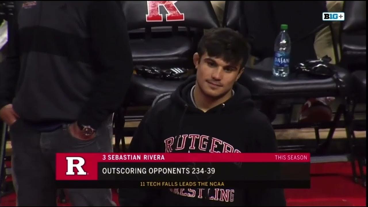 Rutgers vs. Rider wrestling open Big Ten+ 2/3/2022 YouTube
