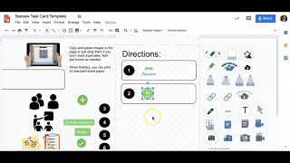 Create a Seesaw Task Card
