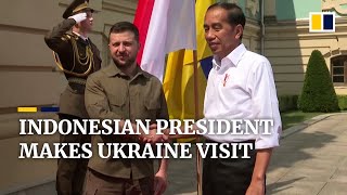 Indonesian president visits Ukraine on peace mission, offers to deliver message to Putin