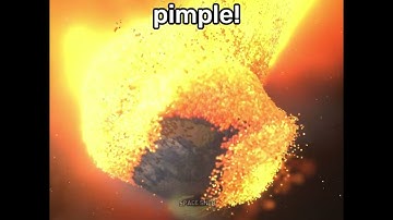 What if the Moon collided with the Earth? #simulation #spacesim #astronomy #universe #space #cosmos