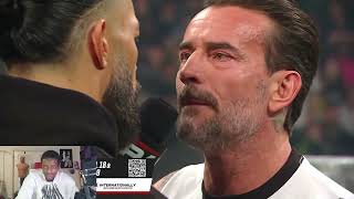CM Punk said What?!?? To Roman Reigns😳😳