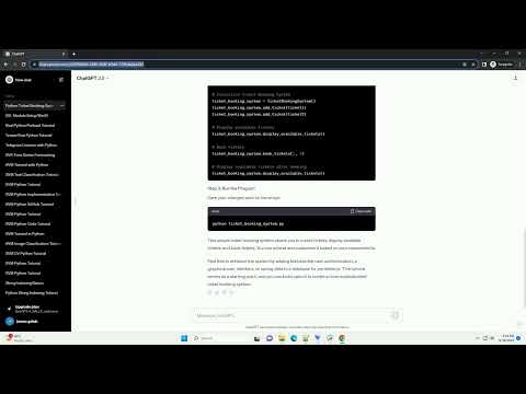 ticket booking system