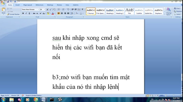 Hướng dẫn kiểm tra pass wifi qua cmd năm 2024