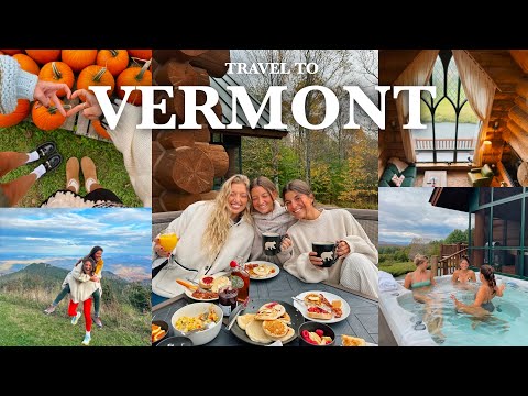 travel with me to Vermont: chaotic girls fall trip!