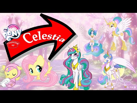 My Little Pony Celestia Growing up @raadiuss