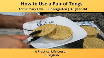 Tong Transfer - A Montessori Practical Life Lesson | Primary Level | Global Montessori Network