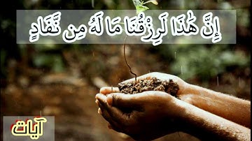 إن هذا لرزقنا ما له من نفاد | الآية 54 من سورة ص - القرآن الكريم  -ساعة كاملة - للرزق