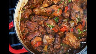 Traditional Caribbean Stew Chicken | CaribbeanPot.com